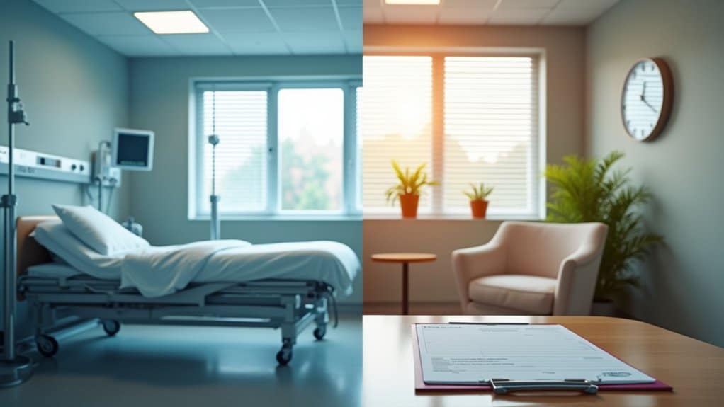 inpatient vs outpatient detoxification