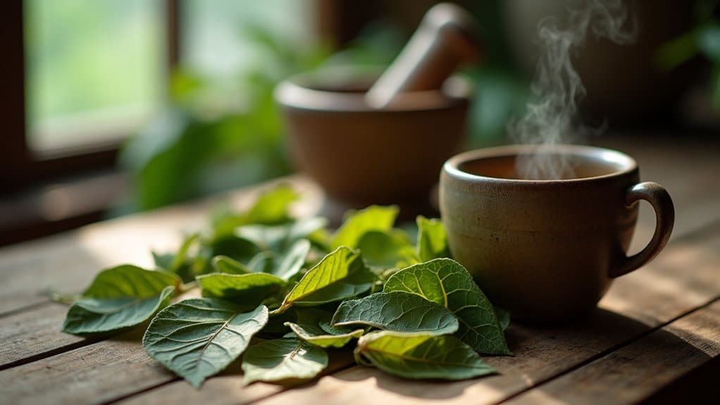 herbal drinks mimicking opioids