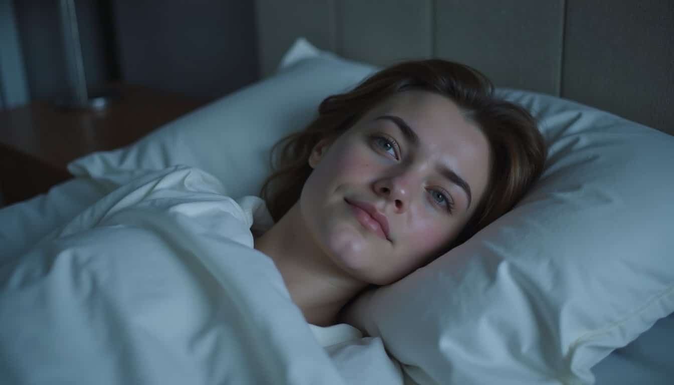 initial sleep disruption most likely