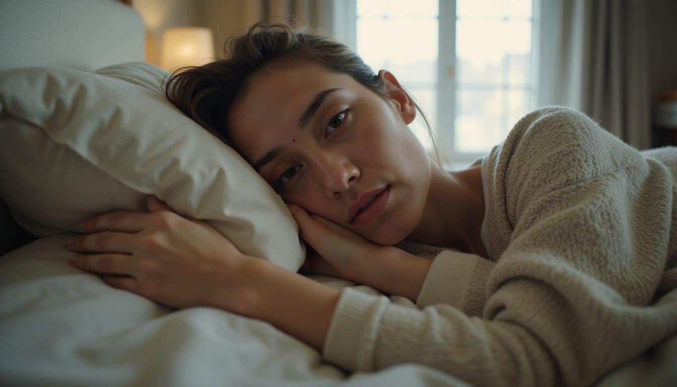 Adult resting in a serene detox bedroom designed for comfort and recovery